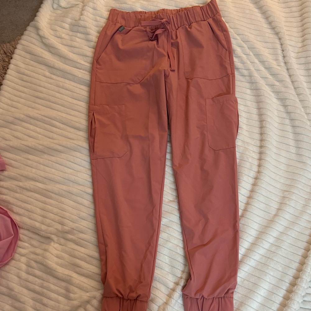 Hanes Coral Comfort Fit Scrub Set; $30 for both